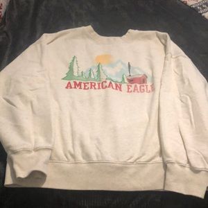 American eagle cabin crew neck